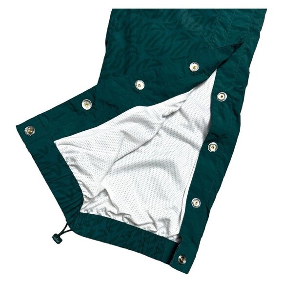 PUMA HOOPS Basketball Lined TEARAWAY Snap-Up Splash Track Activewear Pants Small - Picture 7 of 9